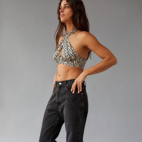 UO Wrap Halter Top - Picture 3 of 10